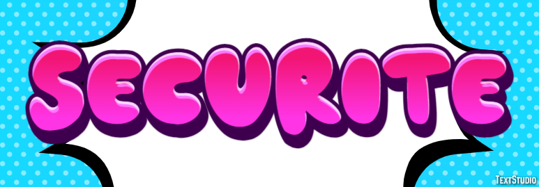 Sécurité Text effect