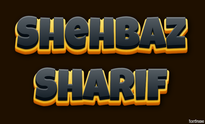 Shehbaz Sharif Efekt tekstowy