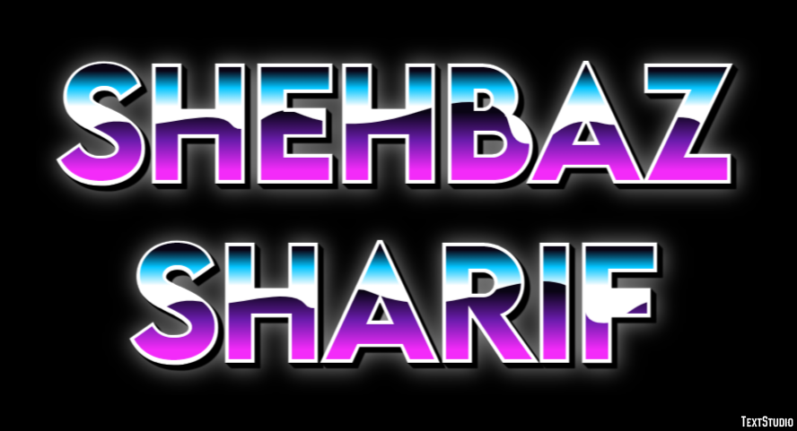 Shehbaz Sharif Efeito do texto
