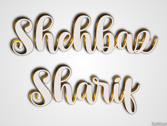 Shehbaz Sharif Efekt tekstowy