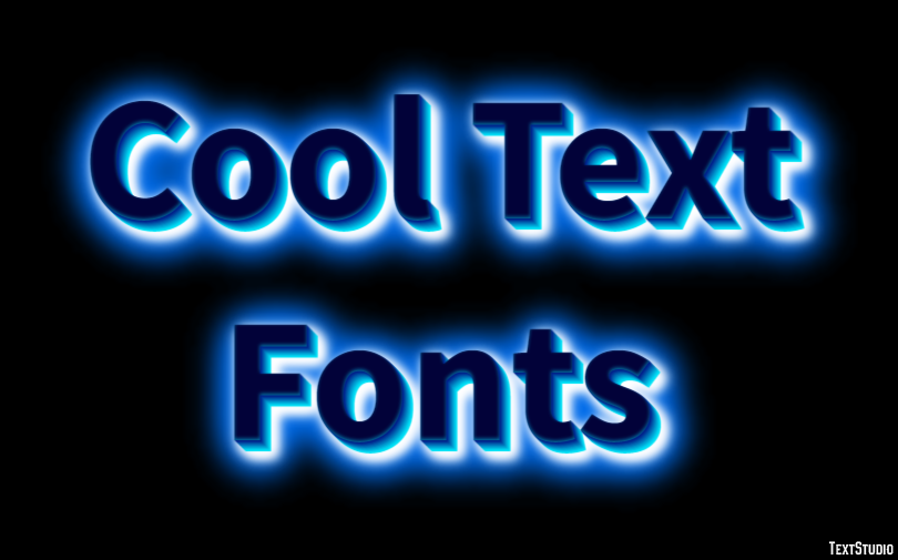 Cool Text Fonts Efekt tekstowy