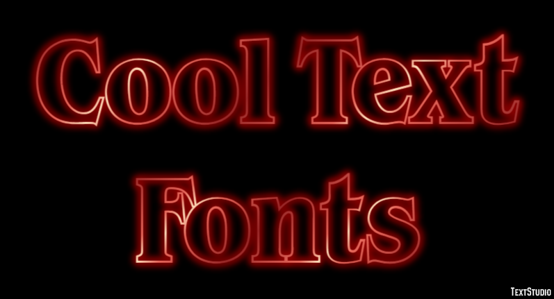 Cool Text Fonts テキスト効果