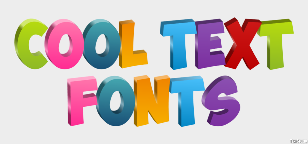 Cool Text Fonts テキスト効果