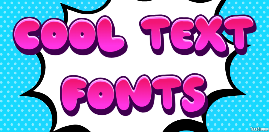 Cool Text Fonts テキスト効果