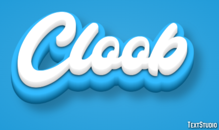 Cloob Text effect