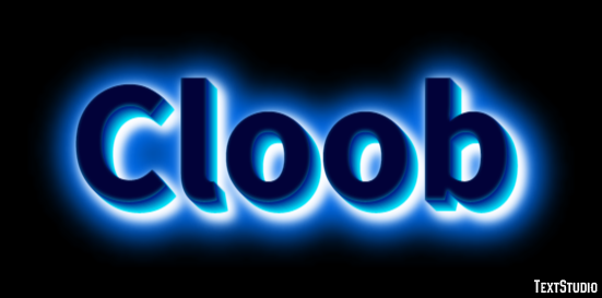 Cloob Efeito de texto