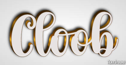 Cloob Text effect