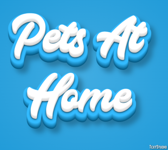 Pets At Home Efeito de texto