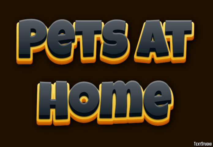 Pets At Home Efeito de texto