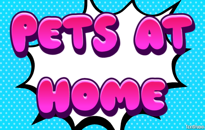 Pets At Home Efeito de texto
