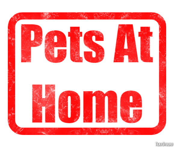 Pets At Home Text effect