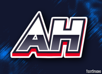 Ah Text effect