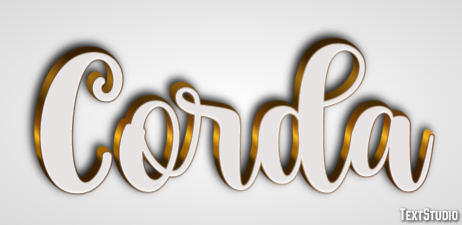 Corda Effetto testo