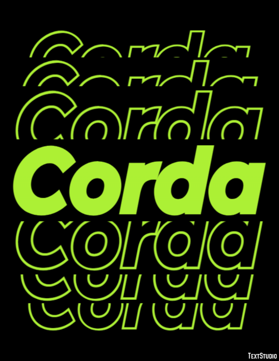 Corda Effetto testo