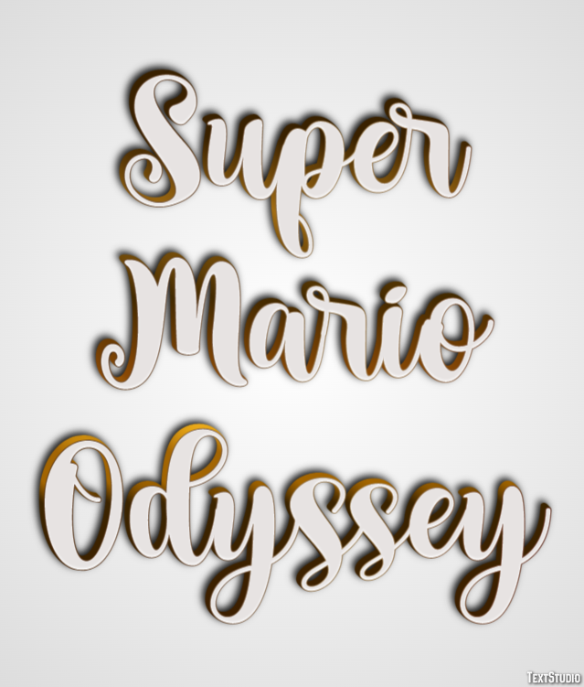 Super Mario Odyssey Metin Efekti