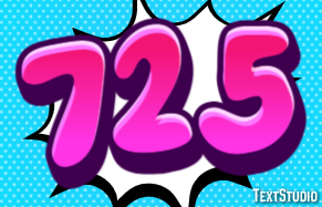 725 Text Effect