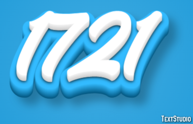 1721 Effetto testo