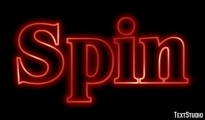 Spin テキスト効果