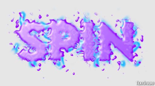 Spin Effet de Texte