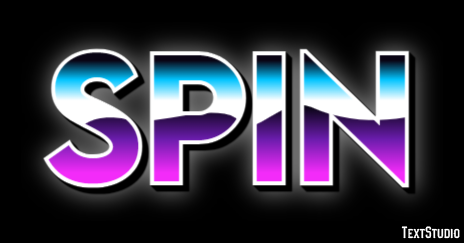 Spin Effet de Texte