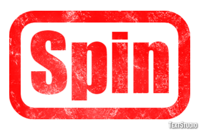 Spin Efekt tekstowy