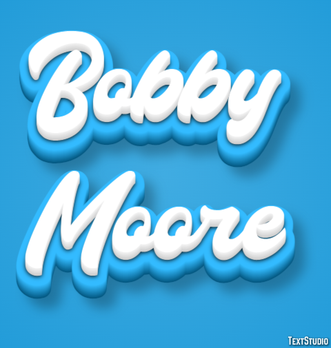 Bobby Moore Text Effect