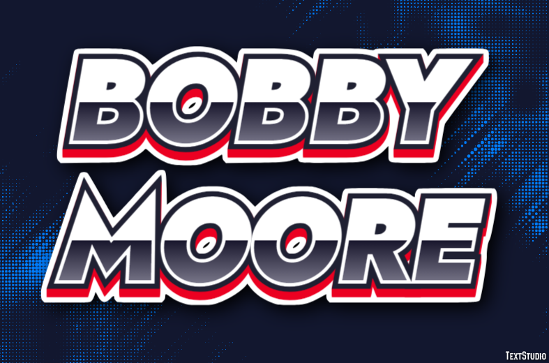 Bobby Moore Text Effect