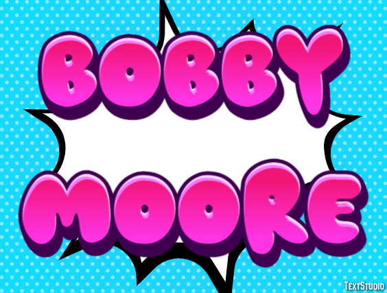 Bobby Moore Text Effect