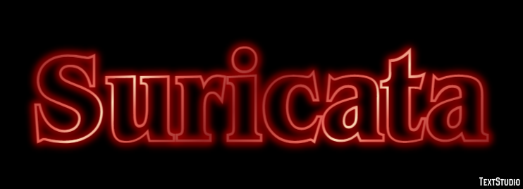 Suricata Efecto de texto