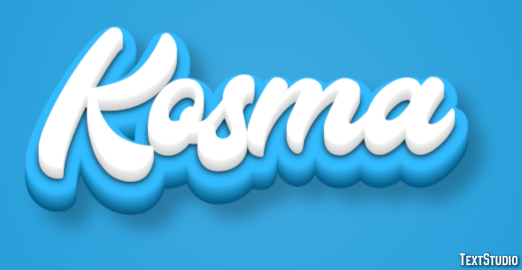 Kosma Efecto de Texto