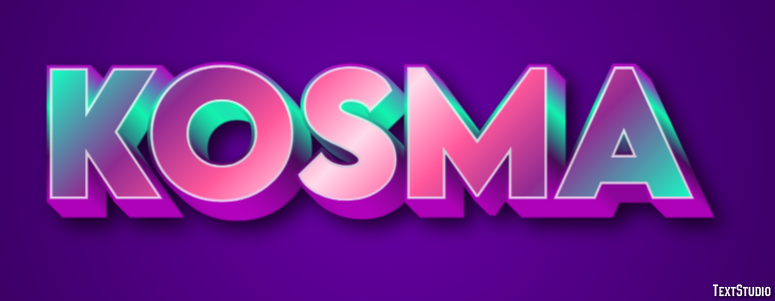 Kosma Effet de Texte