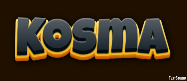Kosma Effet de Texte