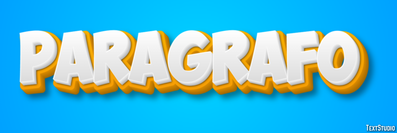 Parágrafo Tekst Effect