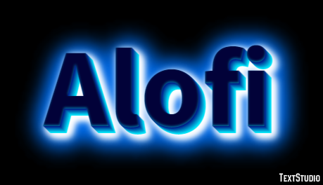 Alofi Efekt tekstowy