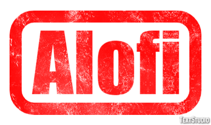 Alofi Efekt tekstowy