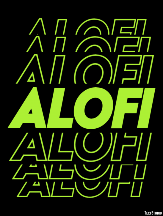 Alofi Efekt tekstowy