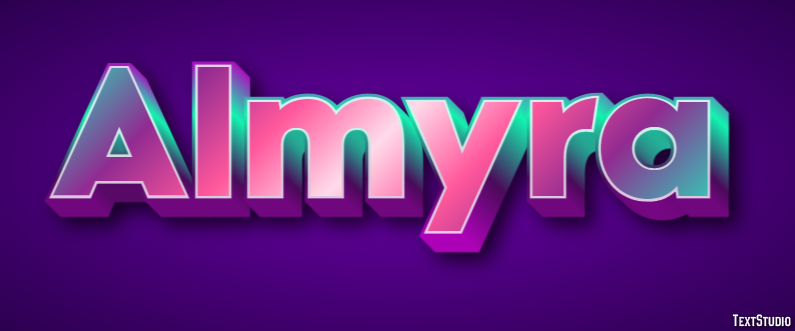 Almyra Text Effect