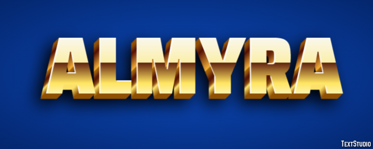 Almyra Text Effect