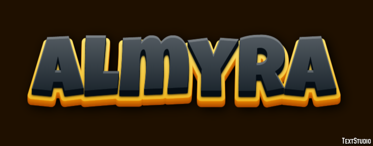 Almyra Text Effect