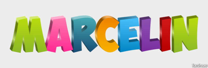 Marcelin Text Effect