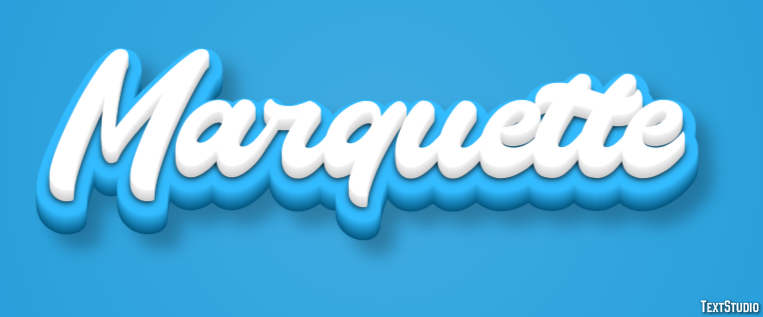 Marquette Efekt tekstowy