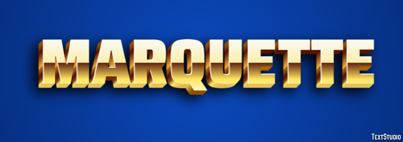 Marquette Texteffekt