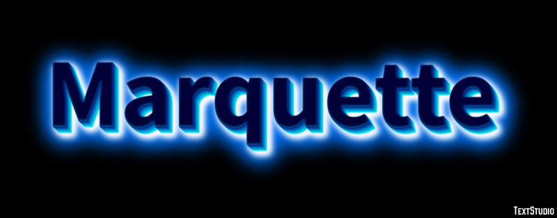 Marquette Efekt tekstowy
