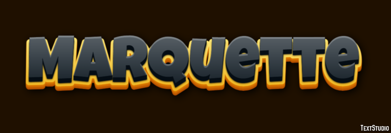 Marquette Efekt tekstowy