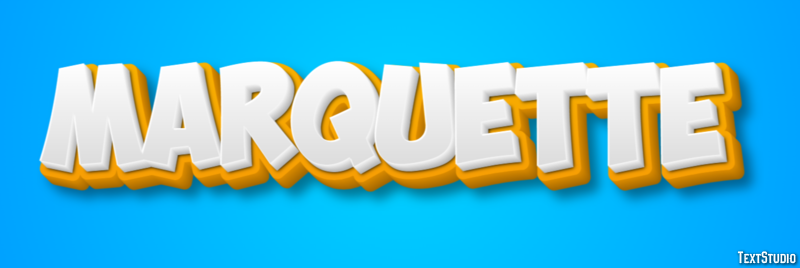 Marquette Efekt tekstowy