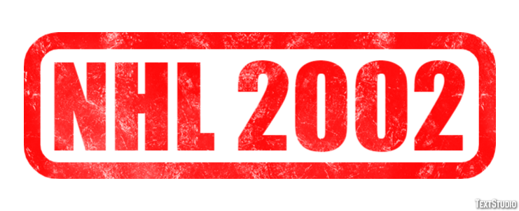 NHL 2002 Effetto testo