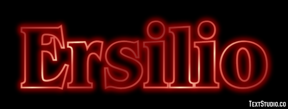 Ersilio Effetto testo