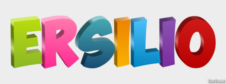 Ersilio Effet de Texte