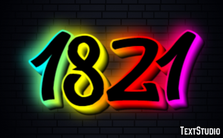 1821 Эффект текста