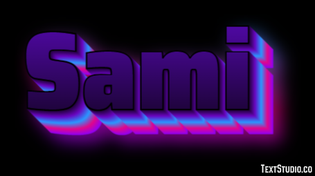 Sami Efecto de Texto